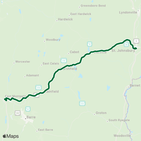 RCT US 2 Commuter map