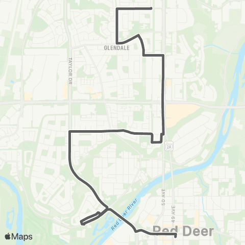 RDT Pines - Normandeau map