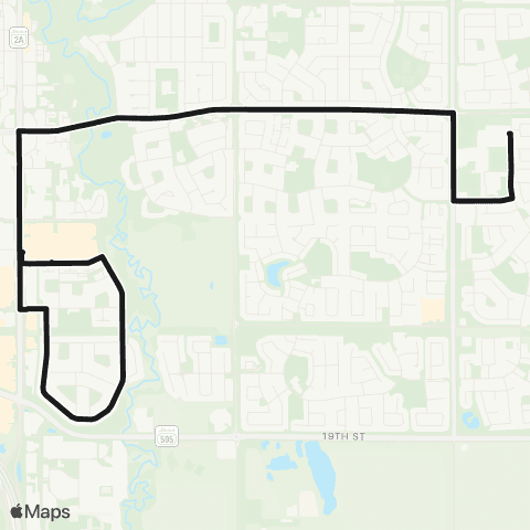 RDT Bower West Park Westlake to Hh map