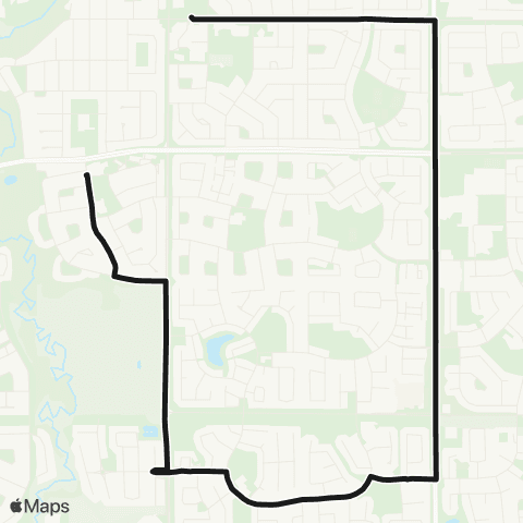 RDT Southbrook & Inglewood to Eastvi map