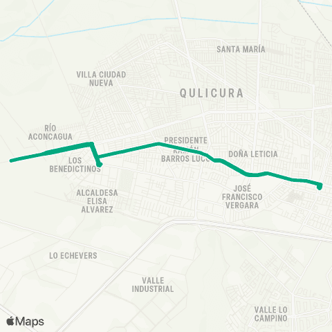 Red San Luis - (M) lo Cruzat map