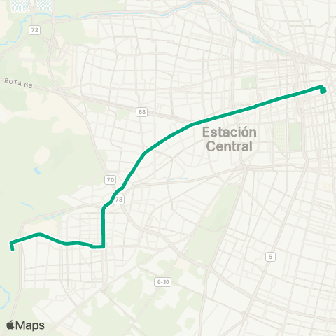 Red Rinconada - (M) u. de Chile map