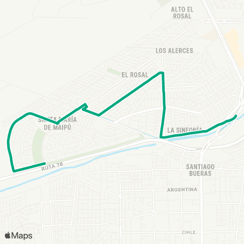 Red La Farfana - (M) del Sol map