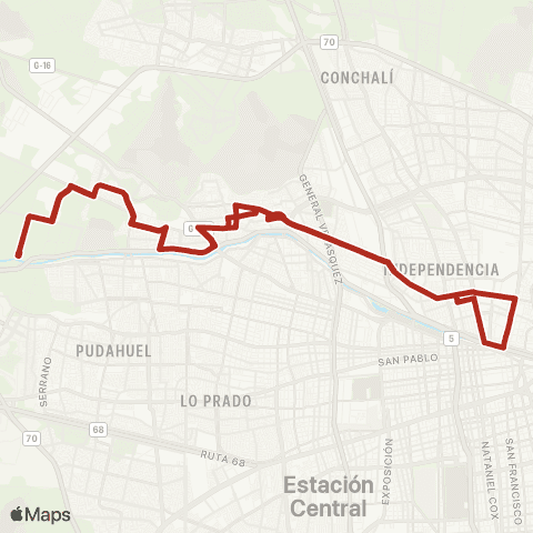 Red Miraflores - (M) Cerro Blanco map