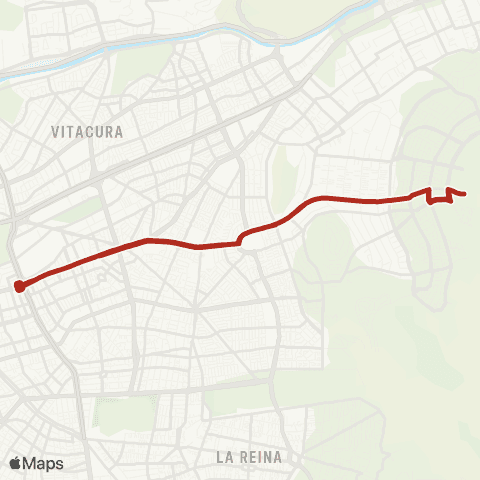 Red San Carlos de Apoquindo - (M) Escuela Militar map