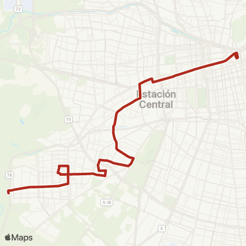 Red Plaza Italia - Avenida Portales map