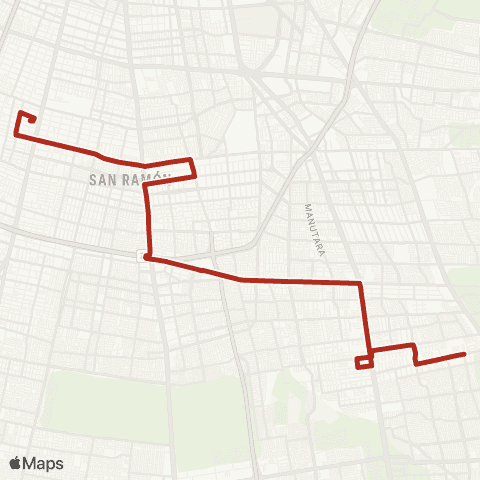 Red (M) lo Ovalle - Diego Portales map