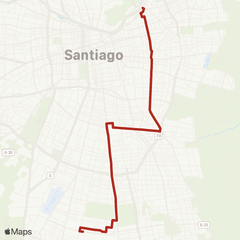 Red Mall Costanera Center - la Pintana map