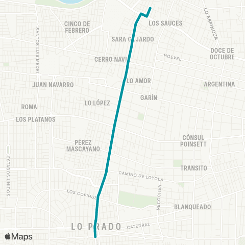 Red Carrascal - (M) San Pablo map