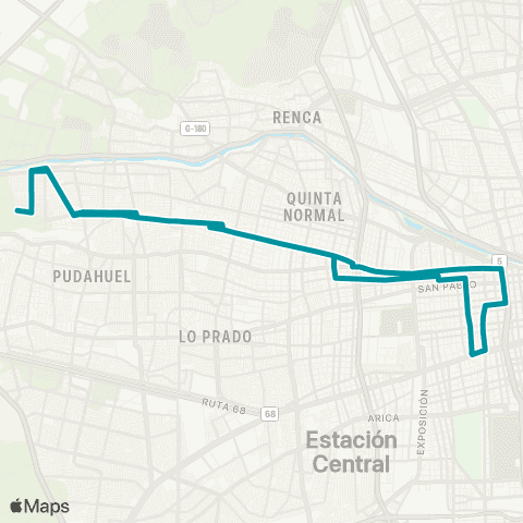 Red El Montijo - (M) Republica map
