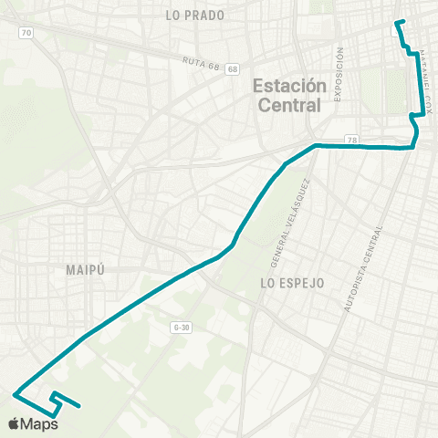 Red Villa el Abrazo - (M) los Heroes map