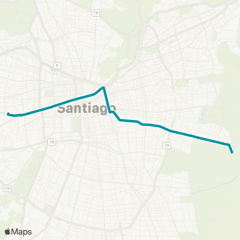 Red (M) Pajaritos - Av. Grecia map