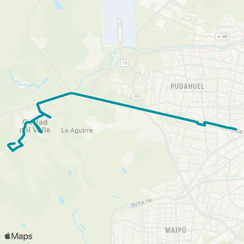 Red (M) Pajaritos - Ciudad de los Valles map