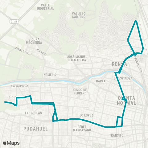Red Hospital Felix Bulnes - Huamachuco map