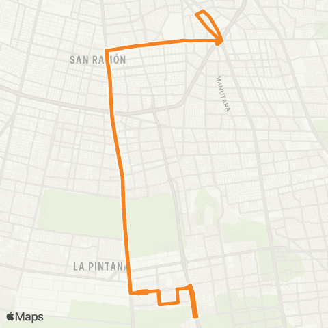 Red El Castillo - (M) B. de la Florida map