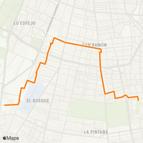 Red La Vara - Santo Tomas map