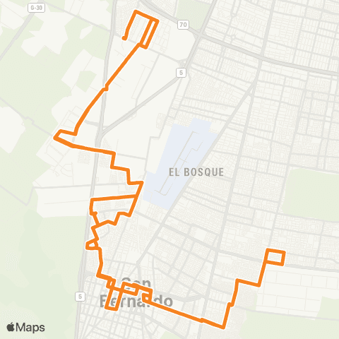 Red Santa Margarita - lo Blanco map