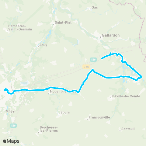 Rémi 28 Gué de Longroi - Chartres map