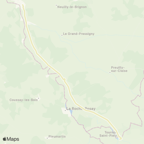 Rémi 37 Tournon-Saint-Martin - Descartes map