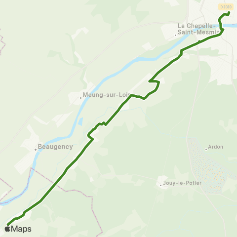 Rémi 45 Saint-Laurent Nouan - Orléans map