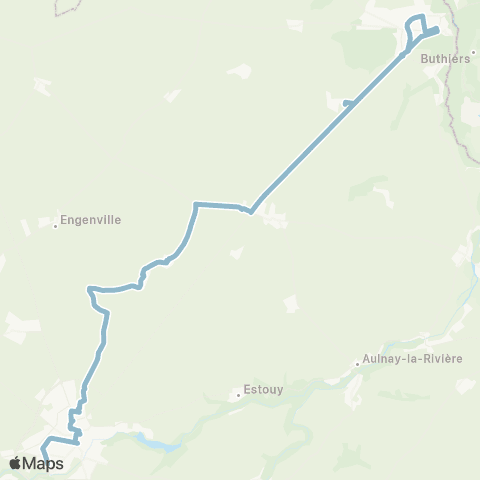Rémi 45 Le Malesherbois - Pithiviers map
