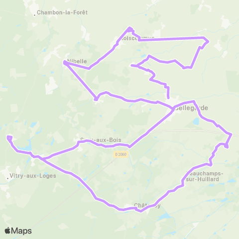 Rémi 45 Bellegarde map