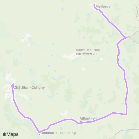 Rémi 45 Châtillon-Coligny map