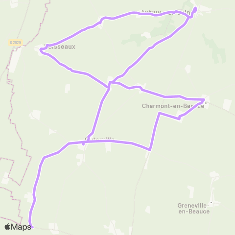 Rémi 45 Outarville map