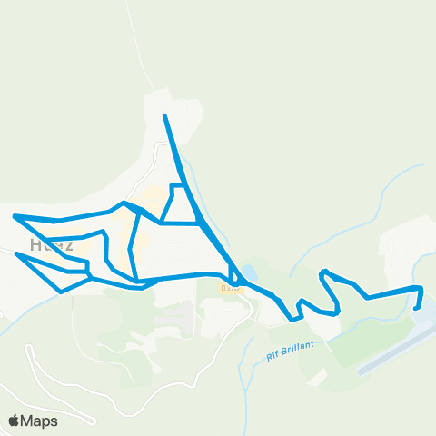 Resalp Ligne 2 - Plateau de l'Alpe map