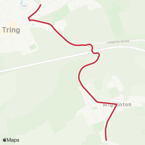 Red Eagle Chesham Road - School map