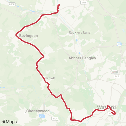 Red Eagle High Street - Marlowes map