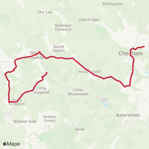 Red Eagle Grammar School - The Green Man Ph map