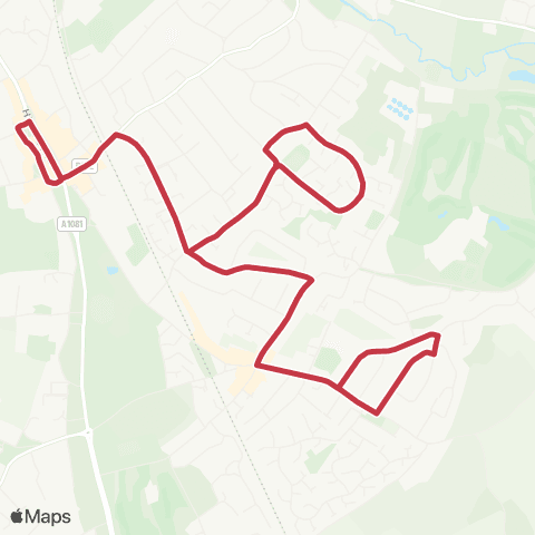 Red Eagle Church Green Terminus - Church Green Terminus map
