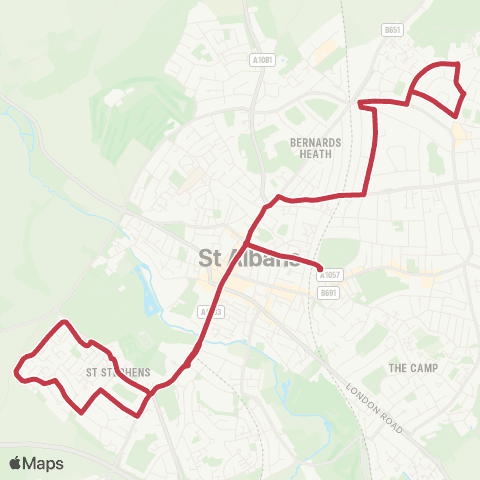 Red Eagle Skys Wood Rd Terminus - Skys Wood Rd Terminus map