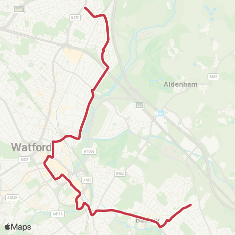 Red Eagle Park Parade - Meads School map