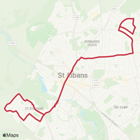 Red Eagle Skys Wood Rd Terminus - Skys Wood Rd Terminus map