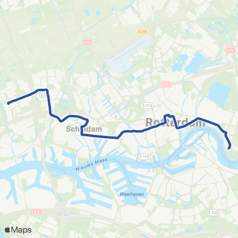 RET De Esch - Holy map