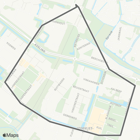 RET Hoogvliet Metro - Zalmplaat map