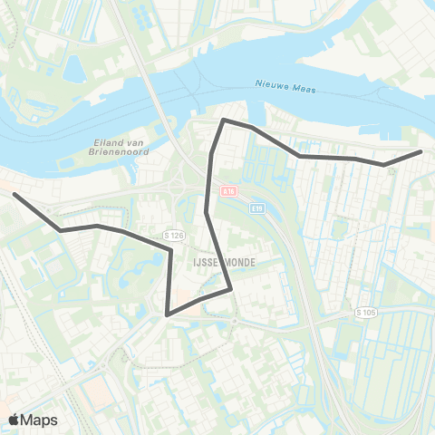 RET Pendelbus voor lijn 3 map