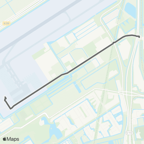 RET Automatische bus Meijersplein - RTHA map