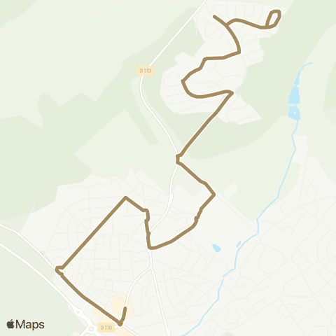 Rezo'Bus Port-Jérôme-s/-Seine Bois du Parc - Hôtel de ville map
