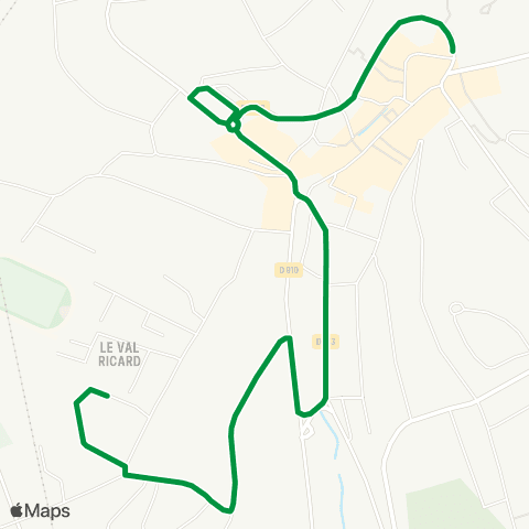 Rezo'Bus Bolbec Mairie - Henri Fleury map