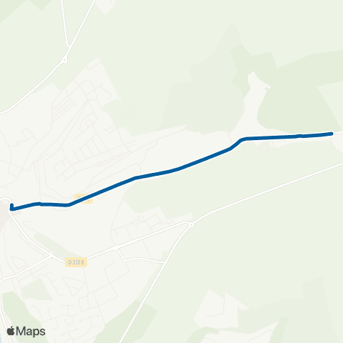 Rezo'Bus Bolbec Mairie - Vivier map