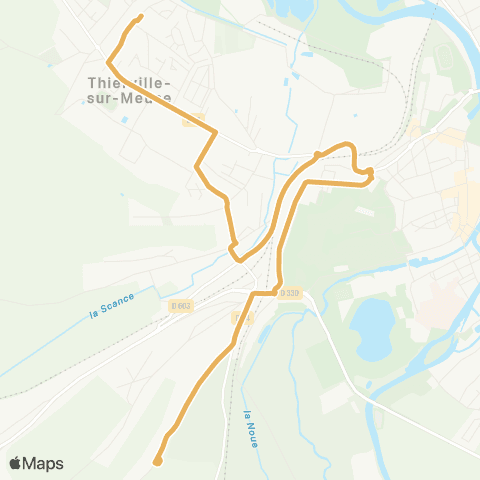 Rezo St Barthélémy - St Exupéry / Gare multimodale map