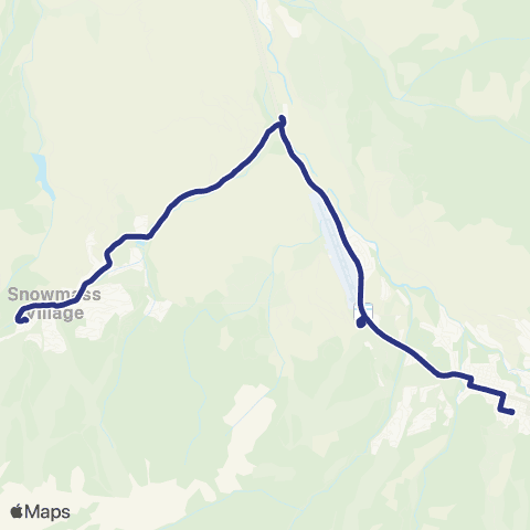 RFTA Snowmass / Aspen map