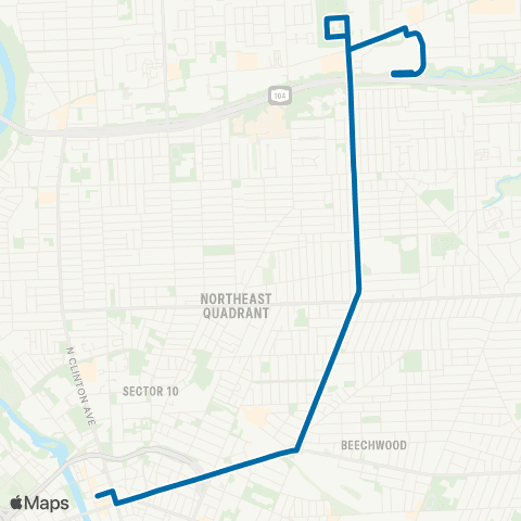 RTS North Goodman map