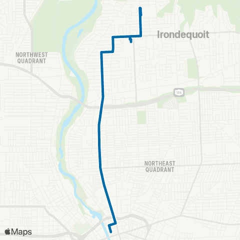 RTS North Clinton map