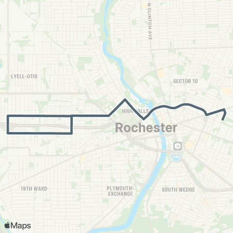 RCSD Special Dutchtown / Prince map