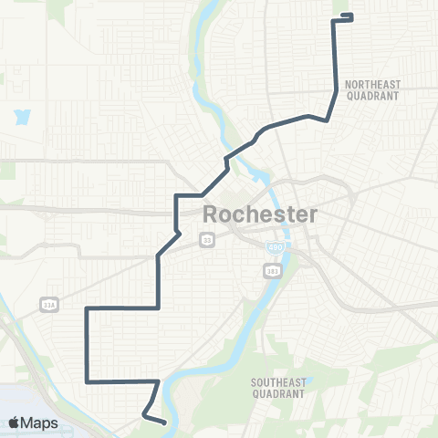 RCSD Special 19th Ward SE / Norton map