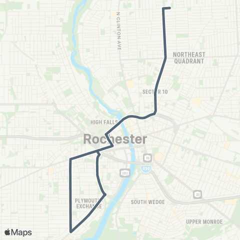 RCSD Special Mayors Heights-Plymouth / Norto map
